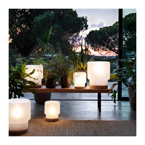 SINNERLIG Table lamp IKEA Gives a soft mood light.