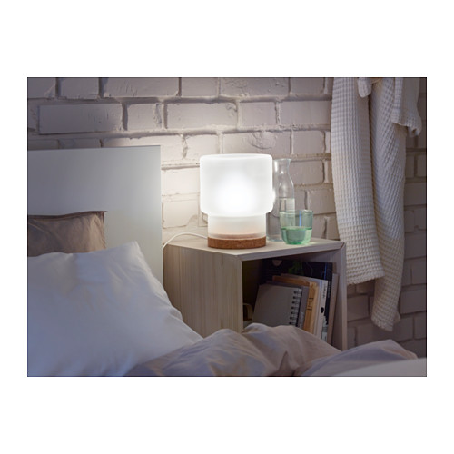 SINNERLIG Table lamp IKEA Gives a soft mood light.