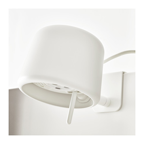 VARV Clamp spotlight IKEA Easy to attach to the headboard for reading light in your bed.