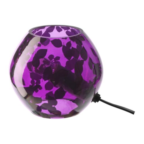 KNUBBIG Table lamp lilac Diameter: 20 cm Height: 21 cm Cord length: 200 cm  