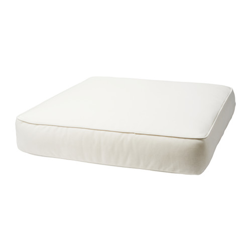 KUNGSÖ Seat cushion, outdoor white IKEA