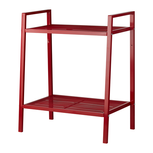 LERBERG Shelf unit red IKEA