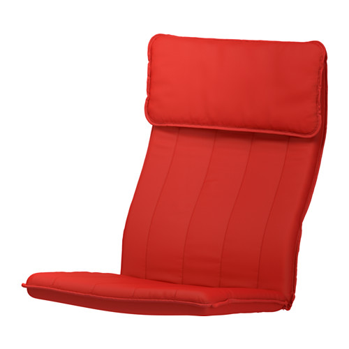 POÄNG Armchair cushion - Ransta red - IKEA