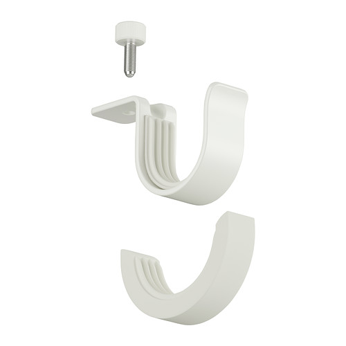 BETYDLIG Pemegang rod langsir , putih IKEA