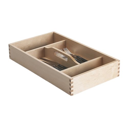 FÖRHÖJA Bestekbak &nbsp; Met handgreep; voor in een lade of voor op tafel.  Voor het praktisch opbergen van bestek, kruiden, pennen e.  d. 