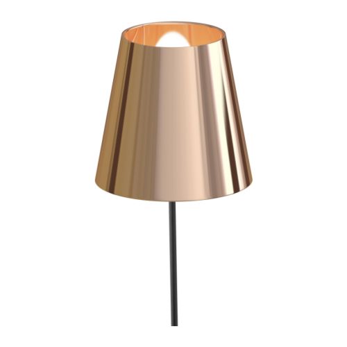 GNEJS Lampenkap &nbsp; Gericht licht; lampenkap van koperimitatie maakt het licht extra decoratief. 