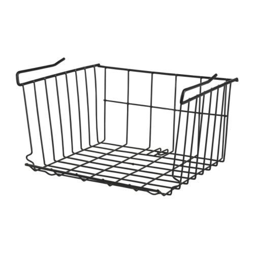 GORM Hangmand &nbsp; Hangt op de plank; makkelijk te verplaatsen.  Hang meerdere manden onder elkaar voor meer opbergruimte. 