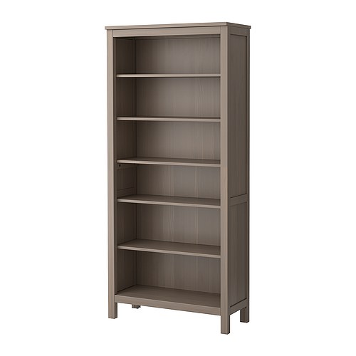 HEMNES Boekenkast &nbsp; Massief hout; voor een natuurlijker uitstraling.  4 verstelbare planken; de afstand is aan te passen aan de behoefte. 
