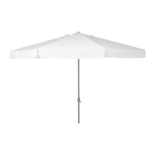 KARLSÖ Parasol IKEA Zeer goede UV-bescherming; de stof blokkeert minstens 97% van de ultraviolette straling. 