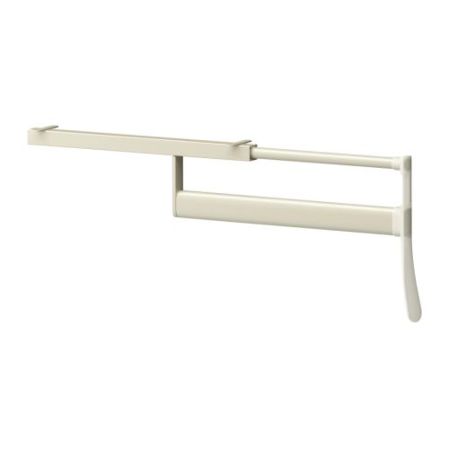 KOMPLEMENT Kledingroede uittrekbaar IKEA Gratis 10 jaar garantie.   Raadpleeg onze folder voor de garantievoorwaarden. 