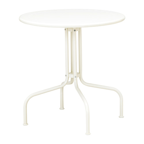 LÄCKÖ Tafel IKEA Met doppen; staat ook stevig op het gazon.  Eenvoudig uit elkaar te halen; neemt weinig ruimte in bij het opbergen. 