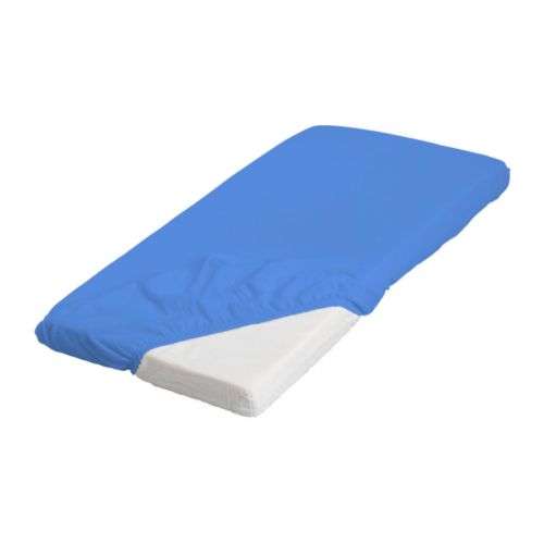 LEN Hoeslaken IKEA Door het elastiek blijft het laken mooi strak om de matras zitten. 