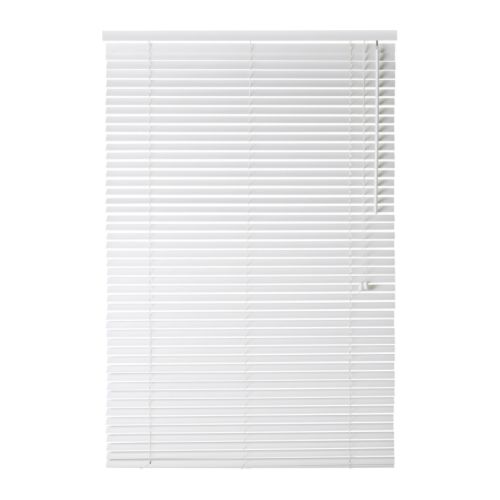 LINDMON Jaloezie IKEA De regelbare lamellen kunnen worden gekanteld en omhoog-/omlaag worden gedaan voor volledige controle over licht, zon en inkijk. 