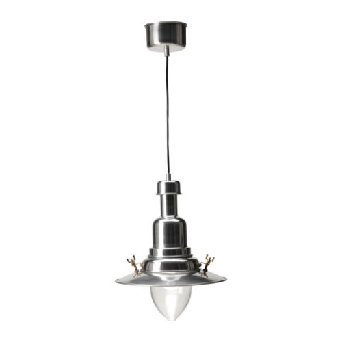 OTTAVA Hanglamp IKEA Mondgeblazen glas; iedere lampenkap is uniek.  Geschikt boven de eettafel, omdat het licht naar beneden gericht is. 