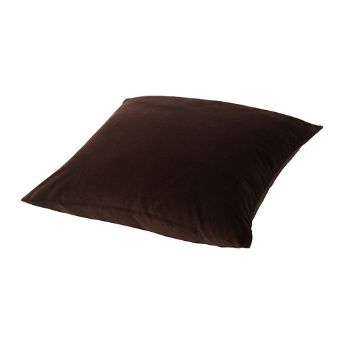 SANELA Kussenovertrek IKEA Katoenfluweel geeft een diepe kleur en is lekker zacht.  Door de rits is de hoes makkelijk afneembaar voor de was. 