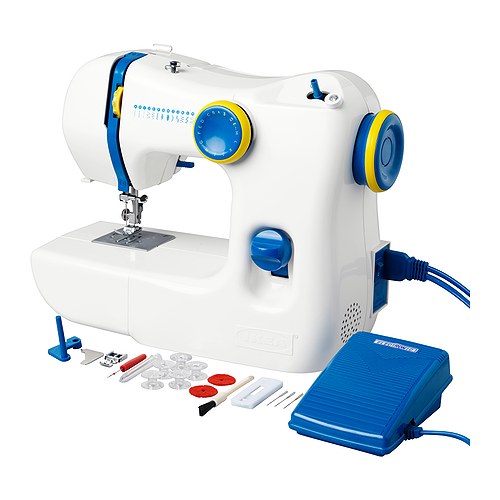 SY Naaimachine IKEA Keuze uit 13 steken; voor de meeste huishoudelijke naaiklussen. 