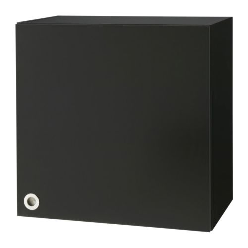 UDDEN Bovenkast IKEA 1 verstelbare plank; de afstand is aan te passen aan de behoefte.  De deur kan links of rechts draaiend gemonteerd worden. 