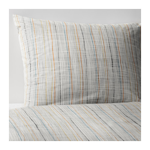 VÅRÄRT Dekbedovertrek met 1 sloop 140x200/60x70 cm IKEA