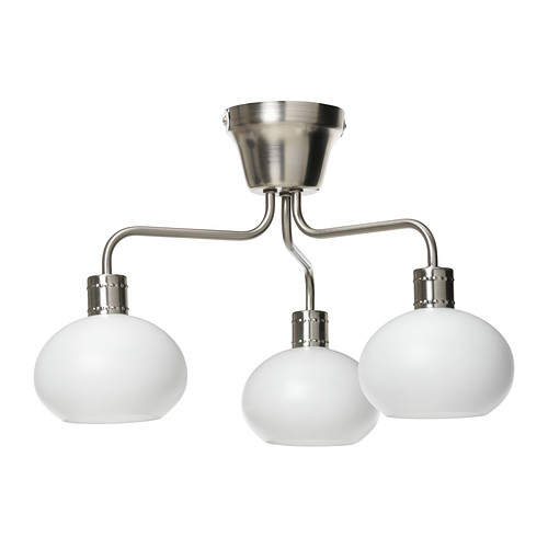 ÄLGHULT Taklampe IKEA Lampen gir et mykt lys og skaper en varm, koselig atmosfære i rommet.