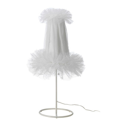 ÅSUNDA LED bordlampe IKEA Har innebygde lysdioder (LED), som bruker cirka 85 prosent mindre energi og varer 20 ganger lenger enn glødepærer. 