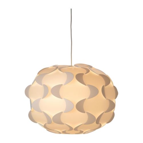 FILLSTA Taklampe IKEA Lyset spres jevnt; gir generell belysning.