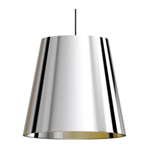 GNEJS Skjerm IKEA Fokusert lys og en skjerm av imitert sølv gjør lyset ekstra dekorativt. 