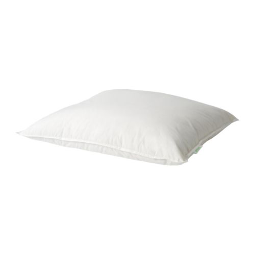 GOSA PINJE Pute, sove på magen IKEA En lav fjærpute for deg som foretrekker å sove på magen; gjør at nakken bøyes mindre og reduserer muskelbelastning. 