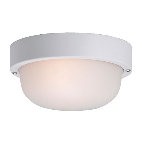 GOTÖ Tak-/vegglampe IKEA Det frostede glasset gir et blendefritt allmennlys.  Velegnet til utendørs bruk.   Beskyttet mot fukt og vann. 