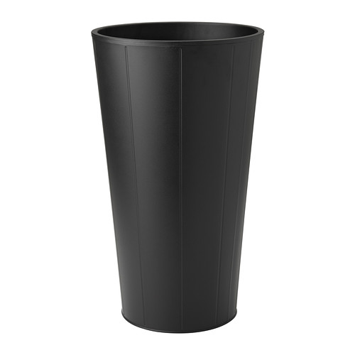 GRÄSET Blomsterpotte IKEA Sinkbelagt for å beskytte mot rust.  Tåler all slags vær og varer lenge. 