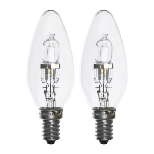 HALOGEN Mignon E14 IKEA Kan dimmes, gir alt fra allmenn- til stemningsbelysning. 