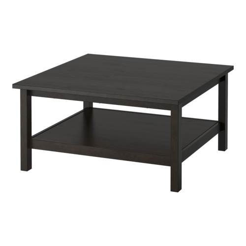 HEMNES Bord IKEA Massivt tre; for en mer naturlig følelse.  Separat hylle til oppbevaring av tidsskrift m. 