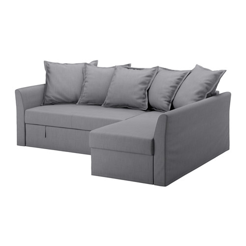 HOLMSUND Hjørnesovesofa IKEA Trekk av ekstra slitesterk polyester med en kraftig struktur.