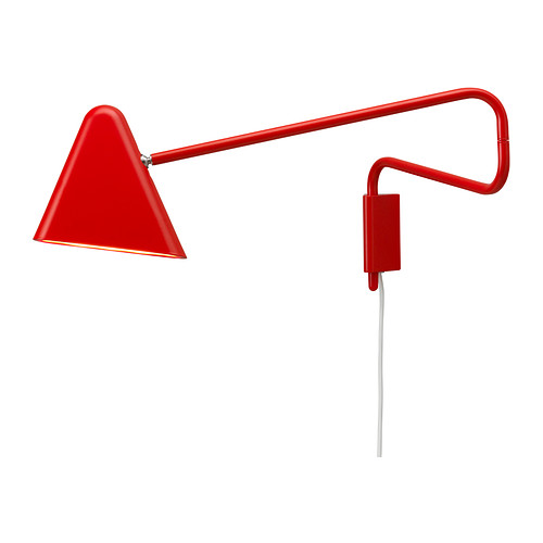 IKEA PS 2012 LED vegglampe IKEA Lang arm slik at du kan flytte den ut fra veggen og bruke den på ulike avstander. 