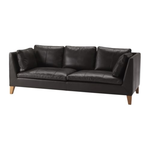 IKEA STOCKHOLM 3-seter sofa IKEA Kraftig og lettstelt skinn som eldres vel. 