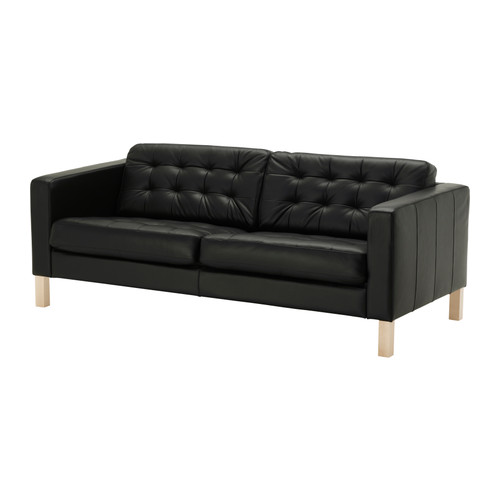 KARLSFORS 3-seters sofa IKEA Seteoverflater i mykt, slitesterk narvskinn som er enkelt å rengjøre og eldes vakkert. 