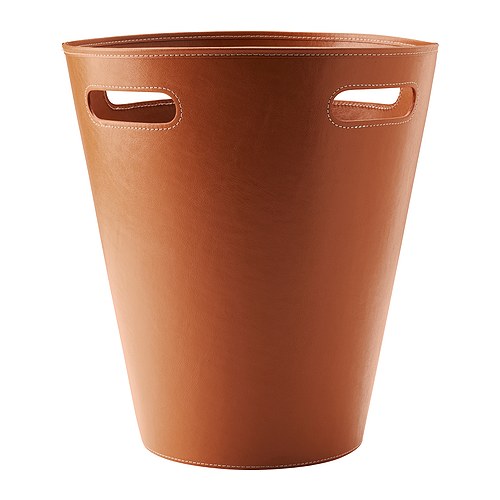KNÖS Papirkurv IKEA Håndtak gjør den lett å bære og dra ut. 