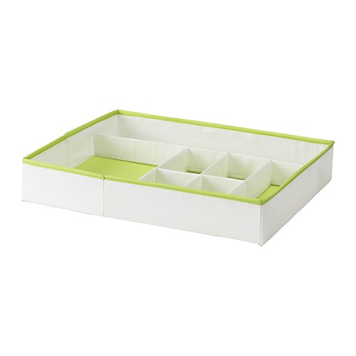 KUSINER Skuff m rom IKEA Innredning til sokker og undertøy, eller andre småting som passer perfekt i STUVA skuffer. 