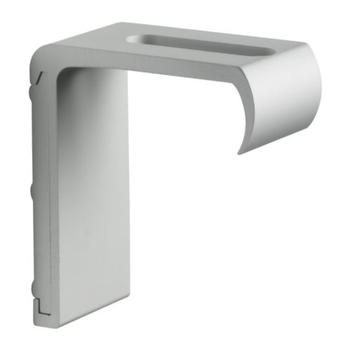 KVARTAL Veggbeslag IKEA Til montering av KVARTAL gardinskinne på vegg; elegant løsning uten synlige skruer. 