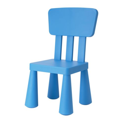 MAMMUT Barnestol IKEA Plast; holdbart og enkelt å rengjøre. 
