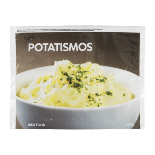 POTATISMOS Potetmos, frossen IKEA Kokte og moste poteter - ingen tilsetningsstoffer. 