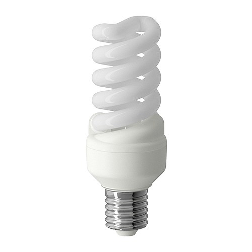 SPARSAM Sparepære kan dempes IKEA Energibesparende; har opptil 10 ganger lenger levetid enn vanlige glødepærer. 