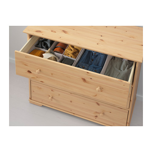 SVIRA Kasse, sett 3 stk. IKEA Hjelper deg å holde orden på strømper, belter og smykker i garderobeskapet eller kommoden.