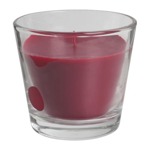 TINDRA Duftlys i glass IKEA Når stearinlyset har brent ned, kan glasset i seg selv brukes som telysholder. 