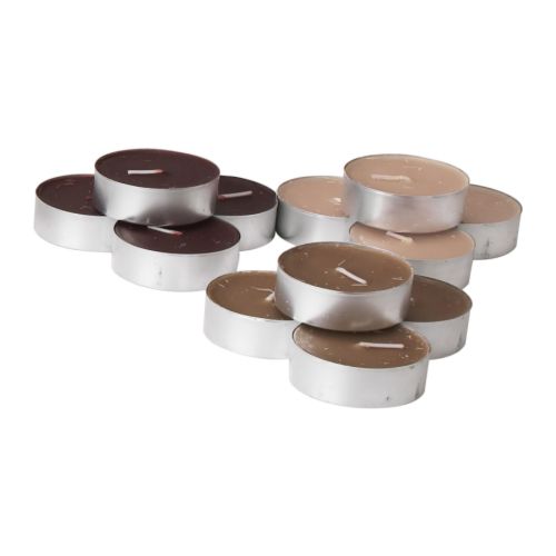 TINDRA Duftlys i metallkopp IKEA