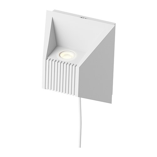 VIKT LED vegglampe IKEA Gir lys både oppover og nedover. 