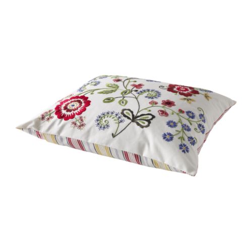 ALVINE FLORA Poduszka IKEA Wyszywane włóczką w różnych kolorach; dodaje życia i miękkości Twojej poduszce. 