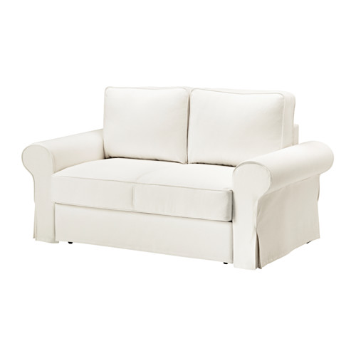 BACKABRO Sofa dwuosobowa rozkładana Hylte biały IKEA