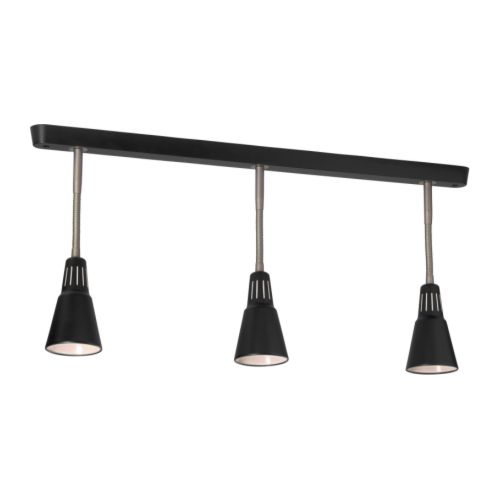 KVART Listwa oświetleniowa/3 reflektory IKEA Regulowane reflektorki. 