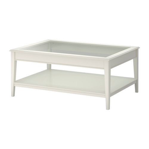 LIATORP Stolik IKEA Oddzielna półka na czasopisma itp.  ; pomaga w utrzymaniu porządku i zwalnia miejsce na stole. 