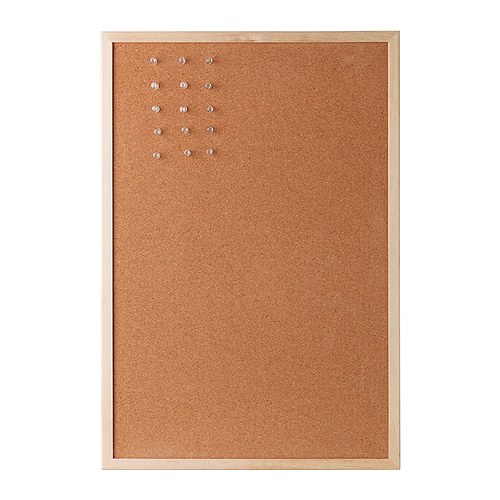 VÄGGIS Tablica IKEA Produkt do wieszania w poziomie lub w pionie - zależnie od dostępnej przestrzeni. 